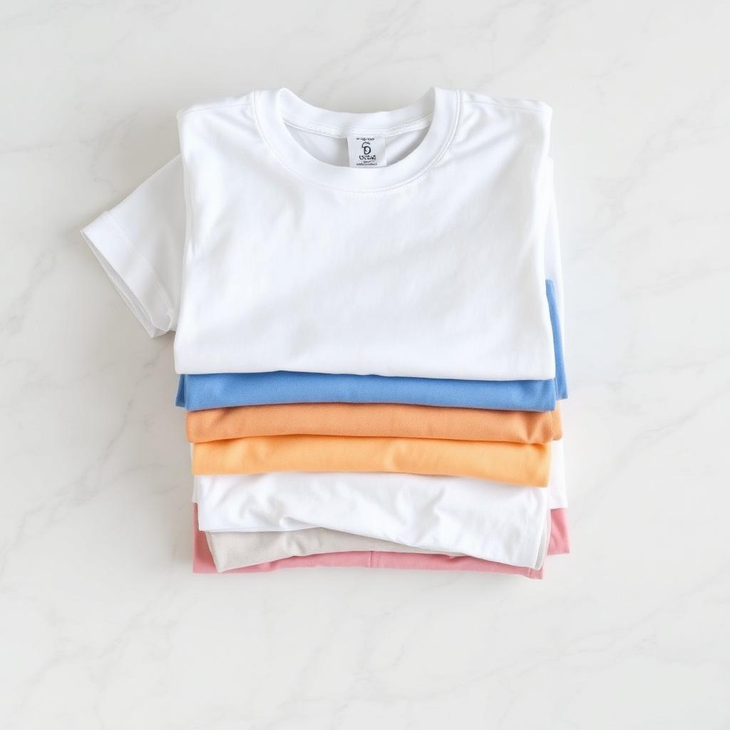 Assorted Cotton T-Shirt Stack